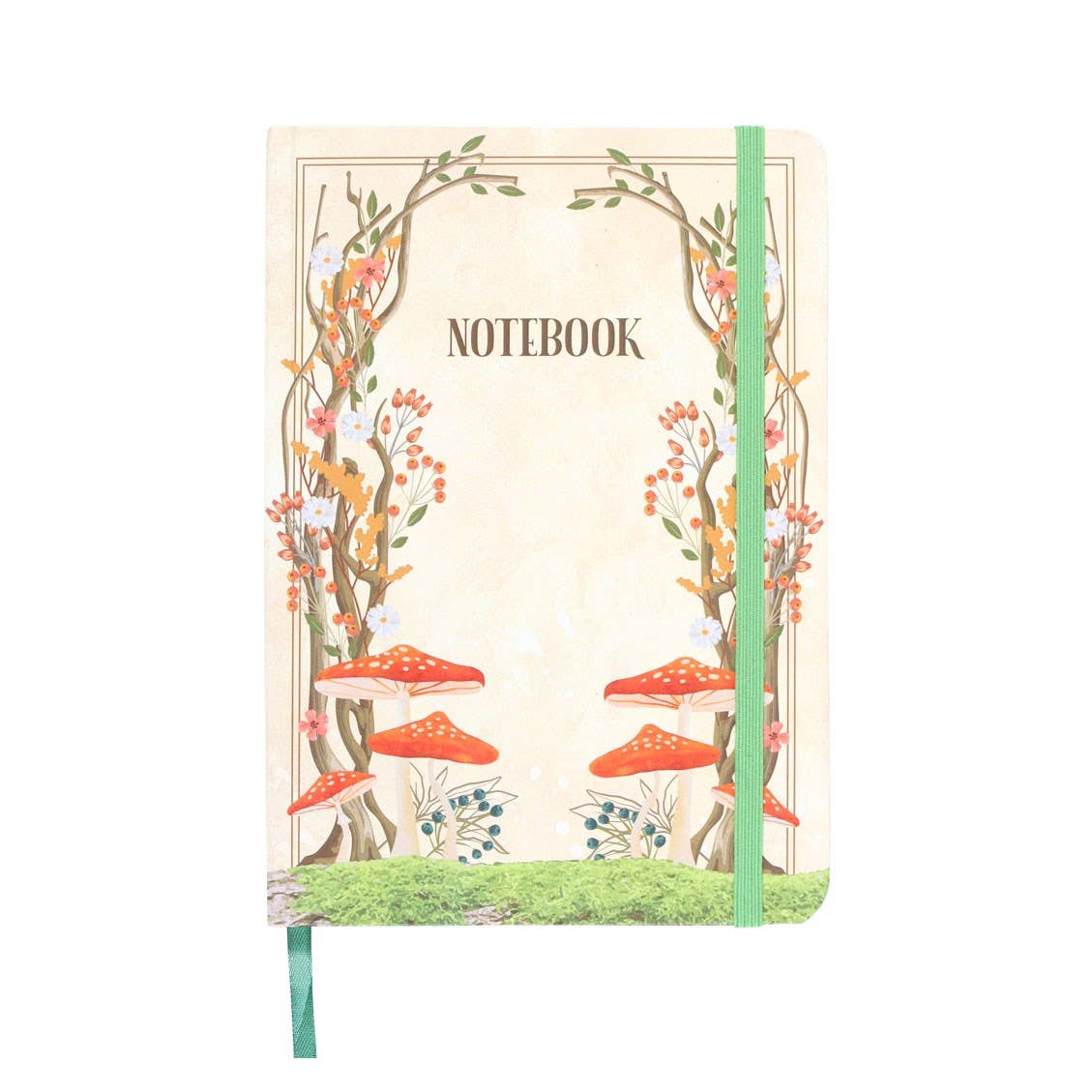 Something Different Wholesale - Enchanted Forest Mushroom A5 Notebook