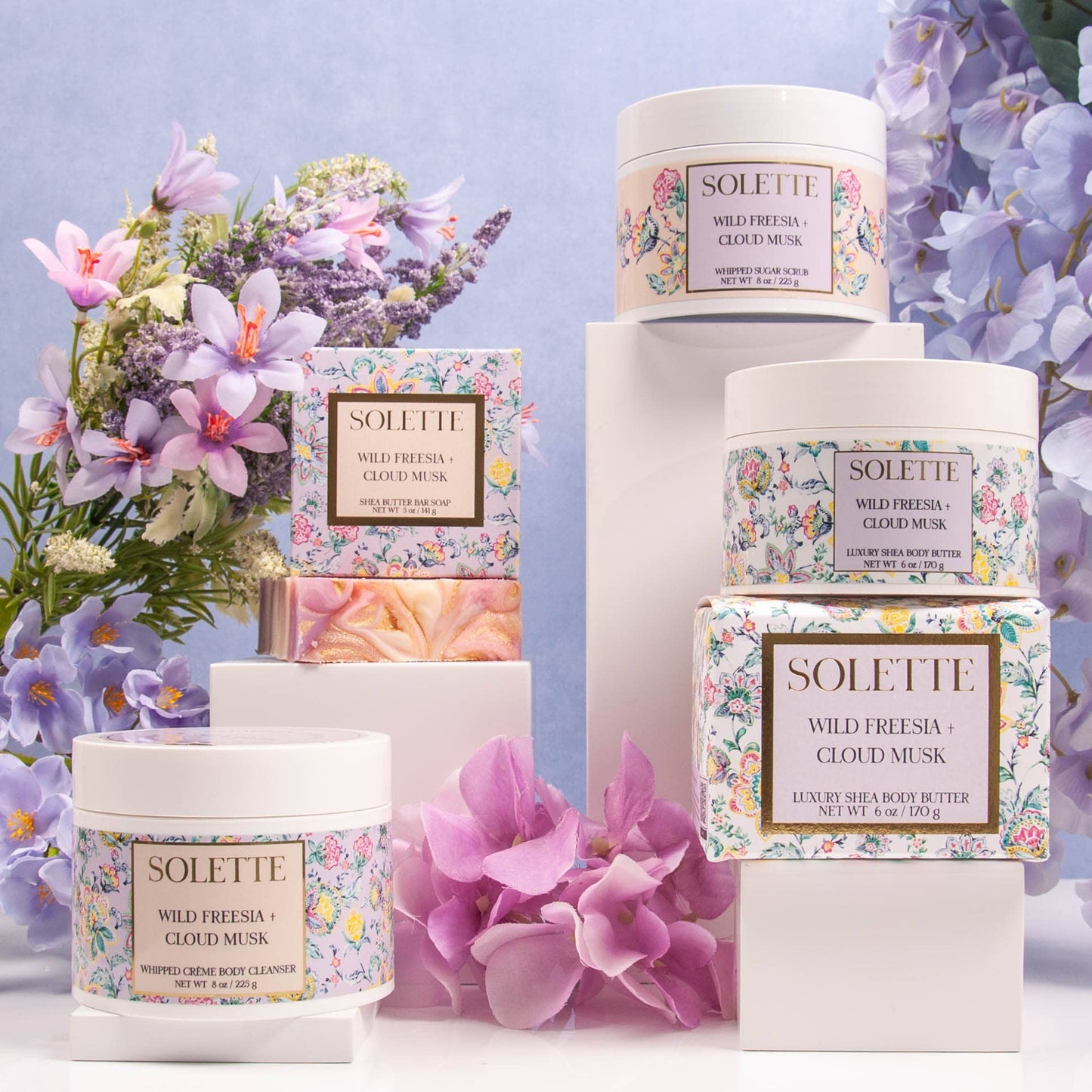 Solette - Wild Freesia + Cloud Musk Body Butter