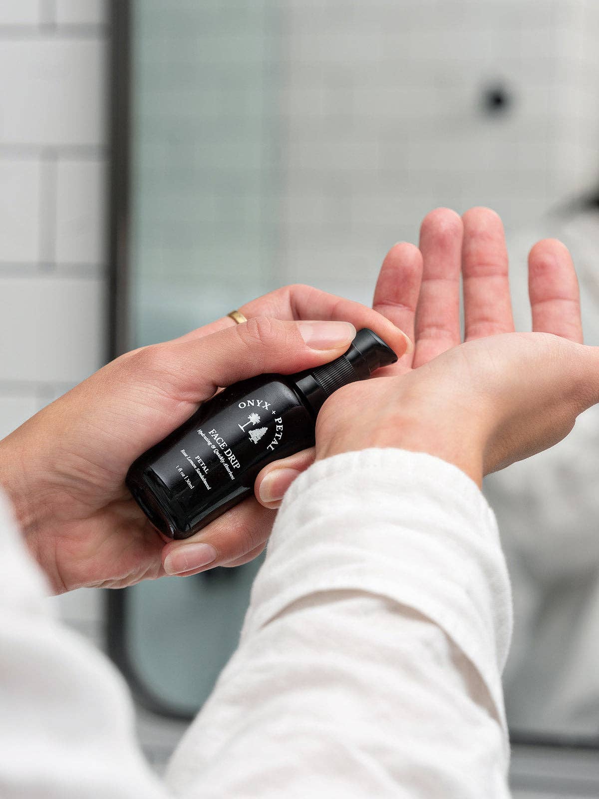 ONYX + PETAL - Petal Face Drip
