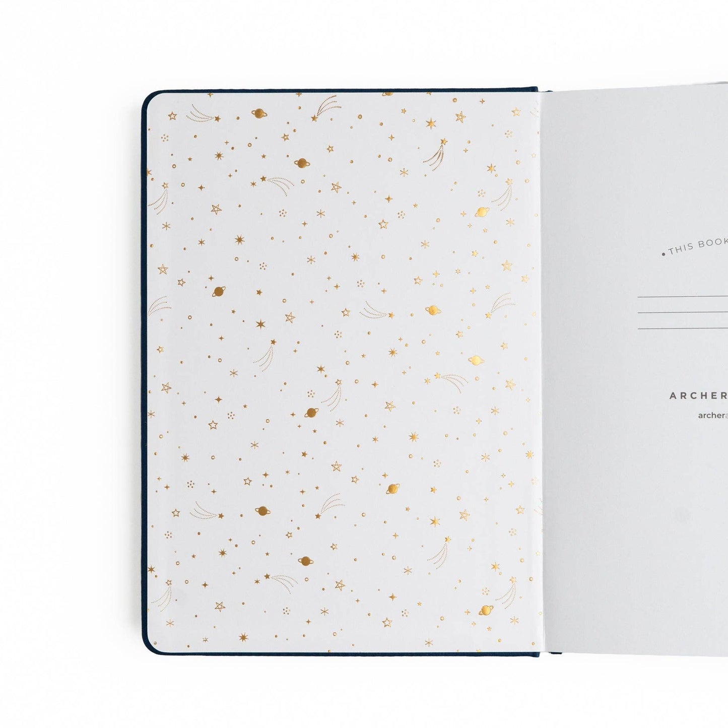 Archer and Olive - A5 Dot Grid Notebook: Majestic Skies