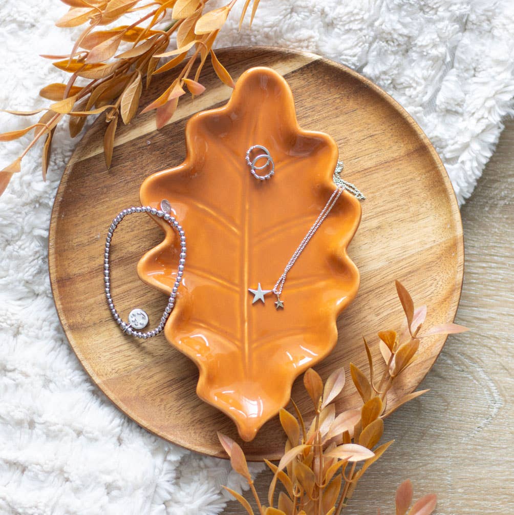 Something Different Wholesale - Fall and Autumn Leaf Dish