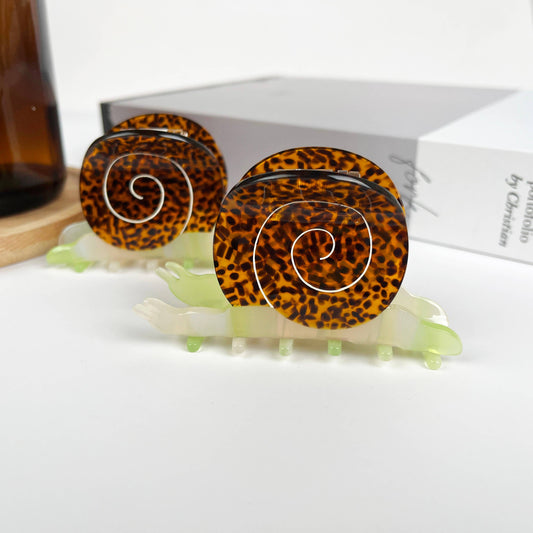 TheDivaSoap - Cute Snail Acetate Hair Clip