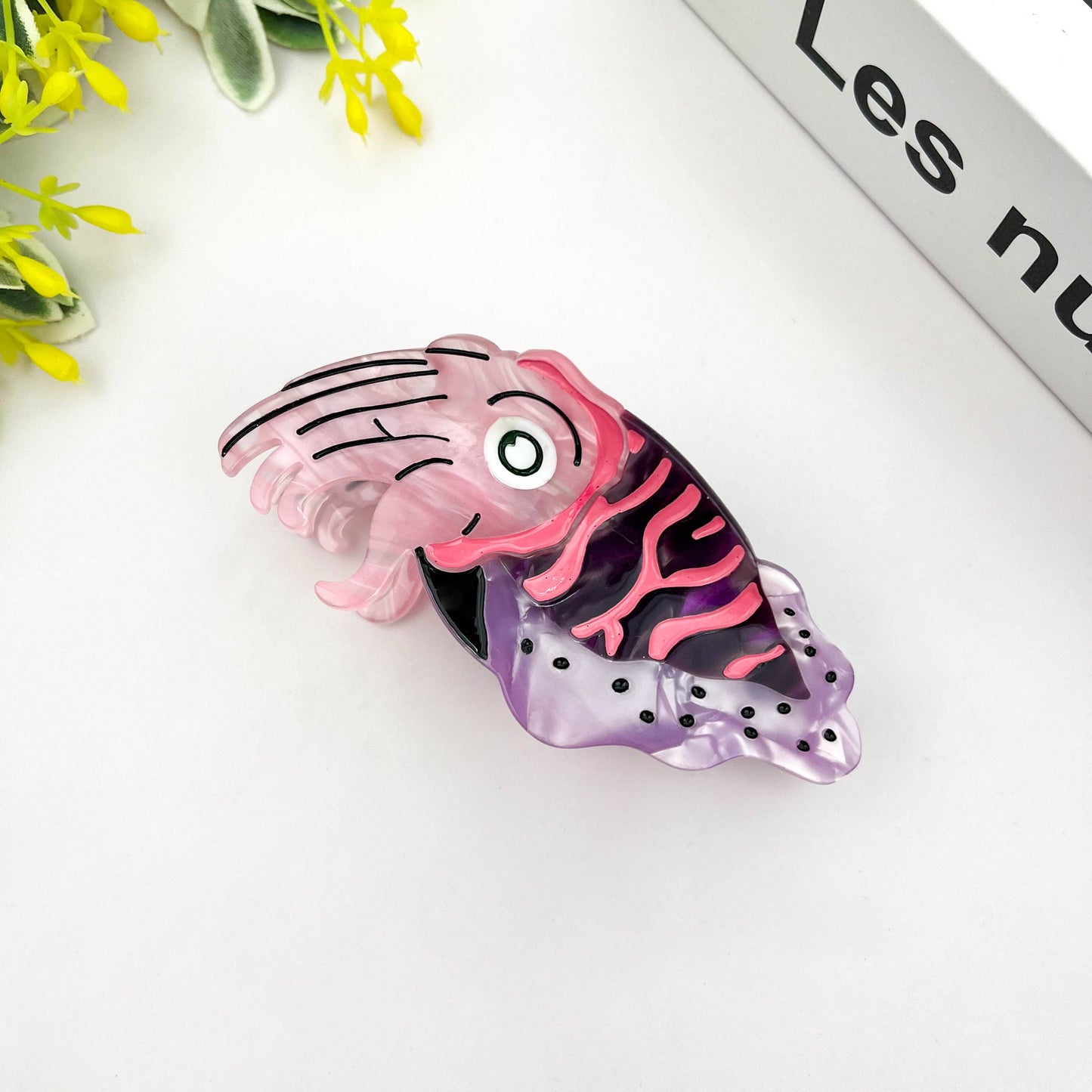 TheDivaSoap - Marine Animal Hair Clip, Jellyfish Squid Claw Clip: Orca
