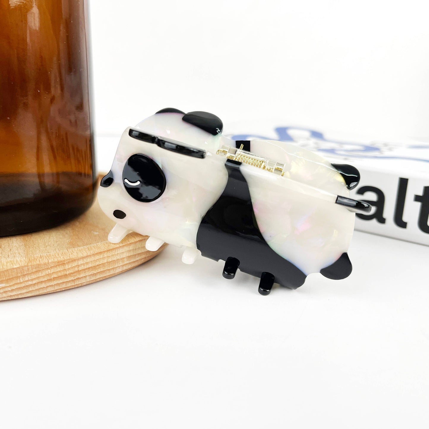 TheDivaSoap - Cartoon Panda Hair Clip: B