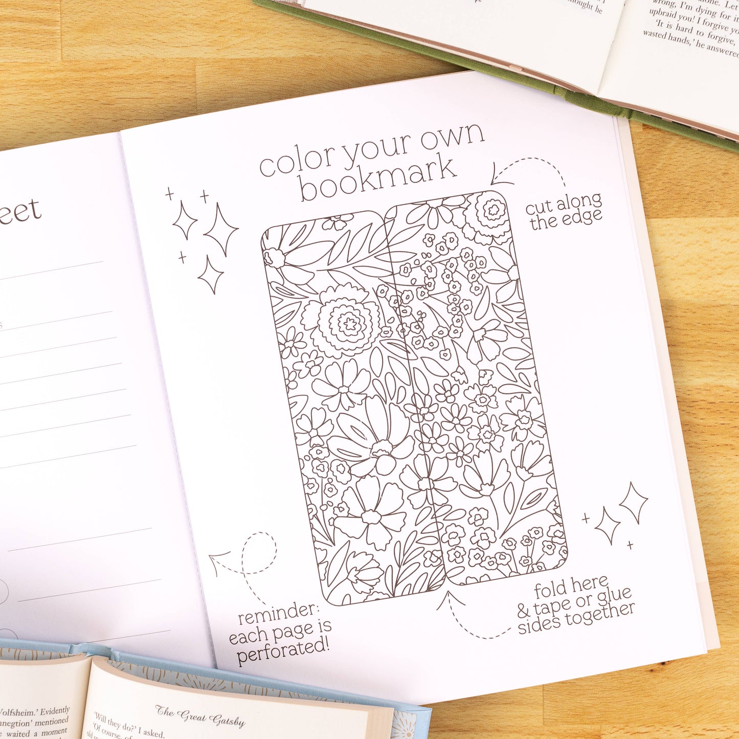 Elyse Breanne Design - All Booked Up Coloring Book