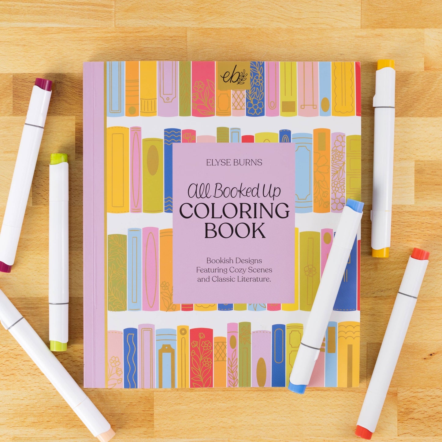 Elyse Breanne Design - All Booked Up Coloring Book