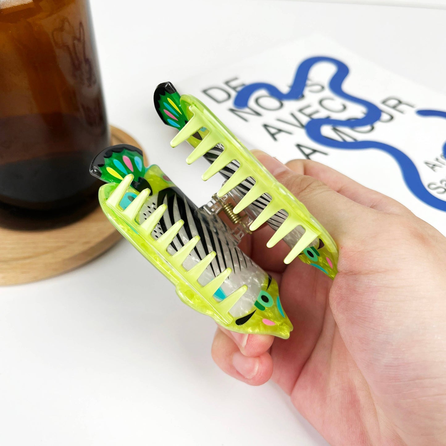 TheDivaSoap - Fish Claw Clip, Marine Life Hair Clip