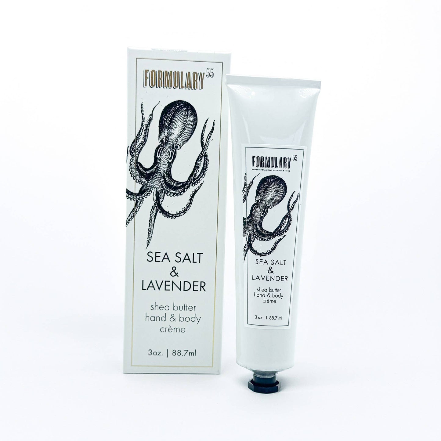 Formulary 55 - Sea Salt & Lavender - Shea Butter Hand & Body Creme Tube