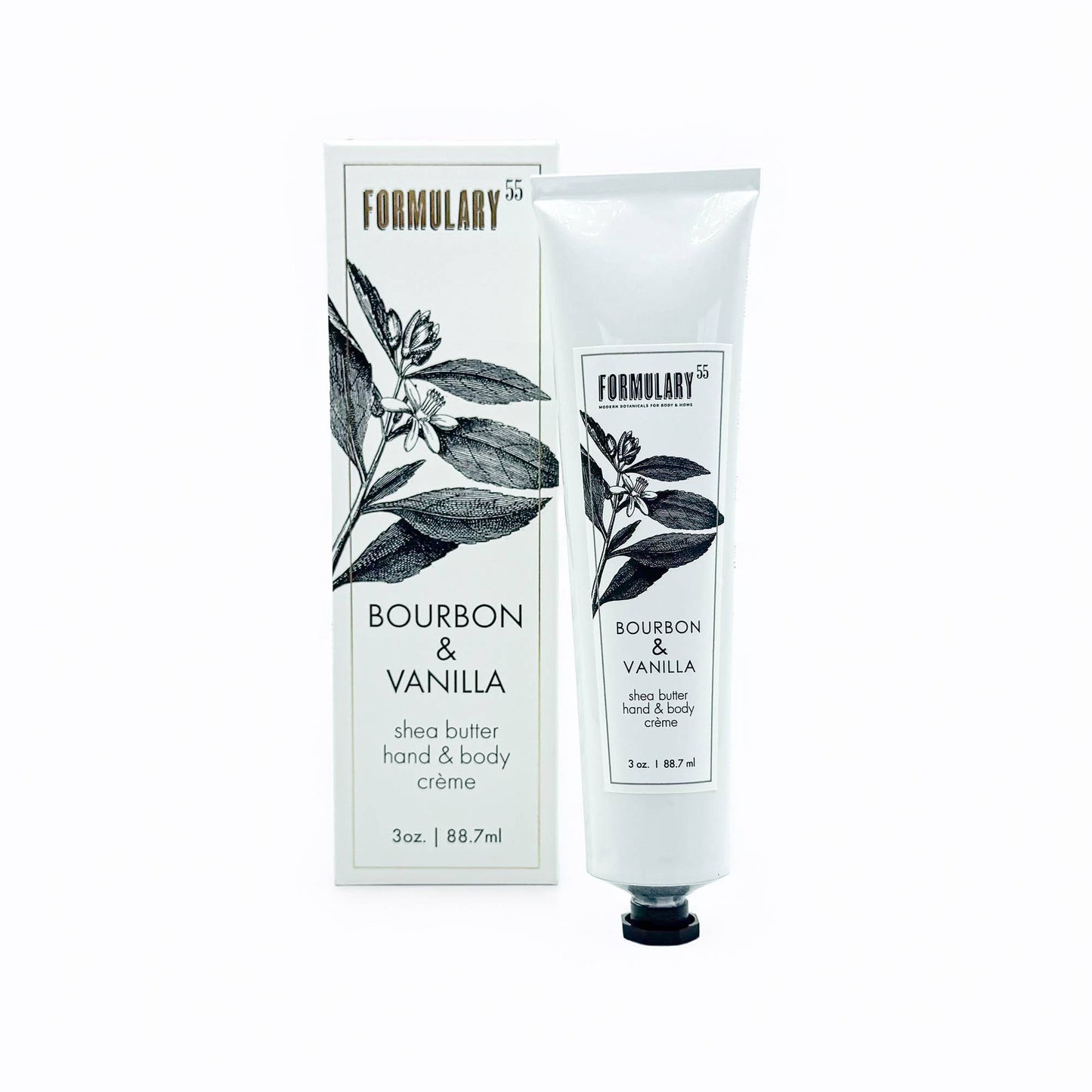 Formulary 55 - Bourbon & Vanilla - Shea Butter Hand and Body Creme Tube