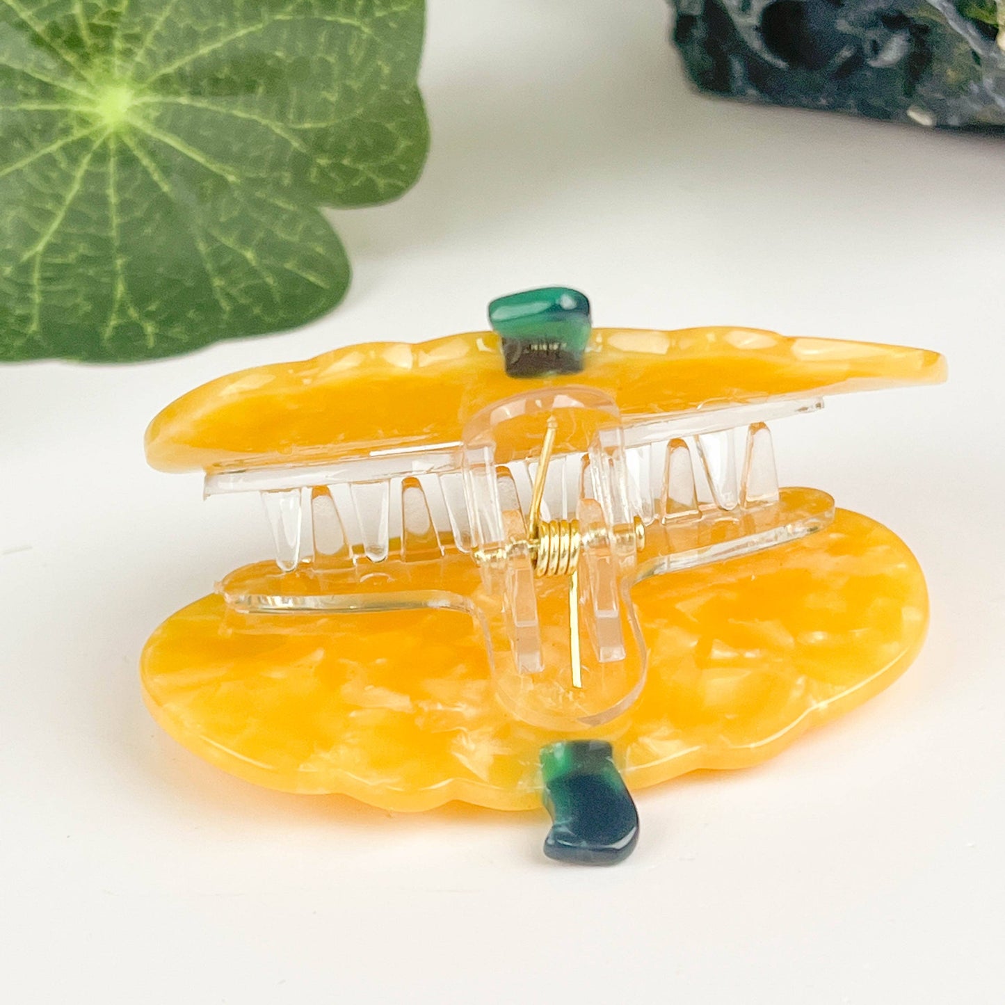 TheDivaSoap - Pumpkin Hair Clip, Vegetable Claw Clip
