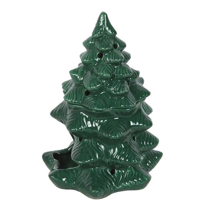 Something Different Wholesale - Green Winter Fir Tree Oil Burner and Wax Warmer