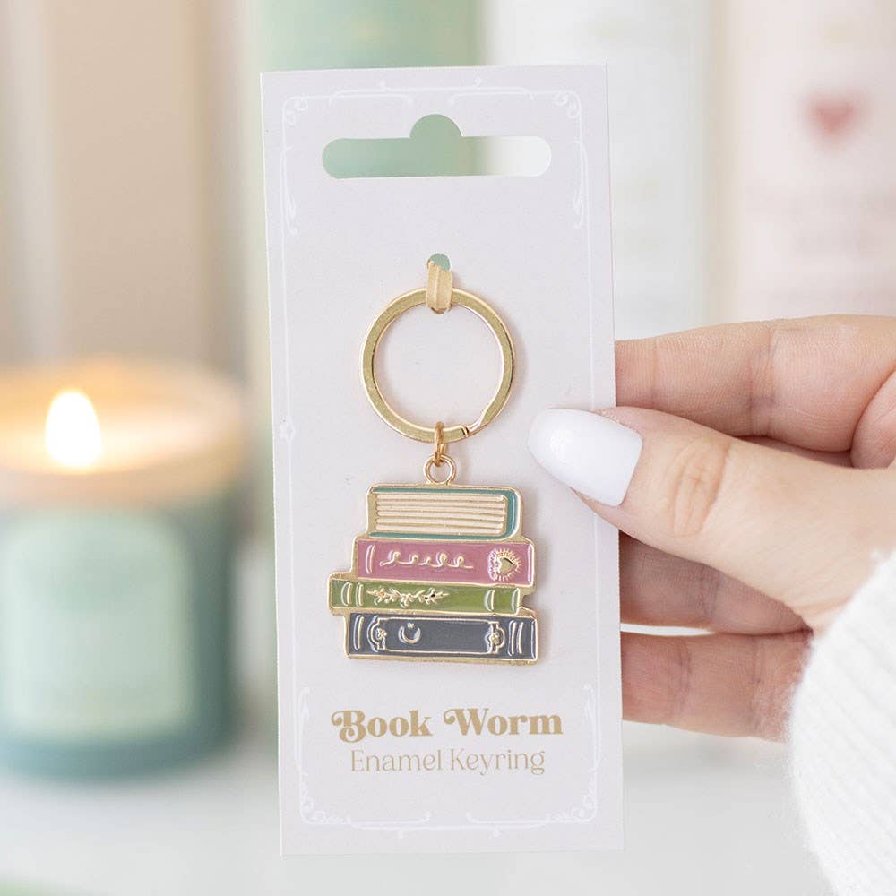 Something Different Wholesale - Book Worm Keyring