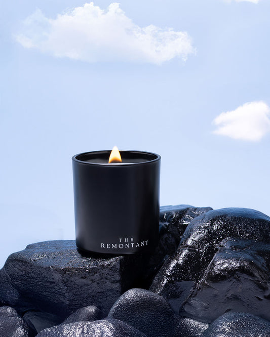 Mount Rainier Candle | Cucumber ~ Sea Salt ~ Palo Santo | Wood Wick Candle