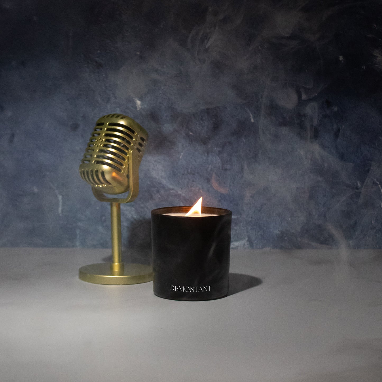 Violet Night Candle | Bergamot ~ Saffron ~ Benzoin | Crackling Wick Candle
