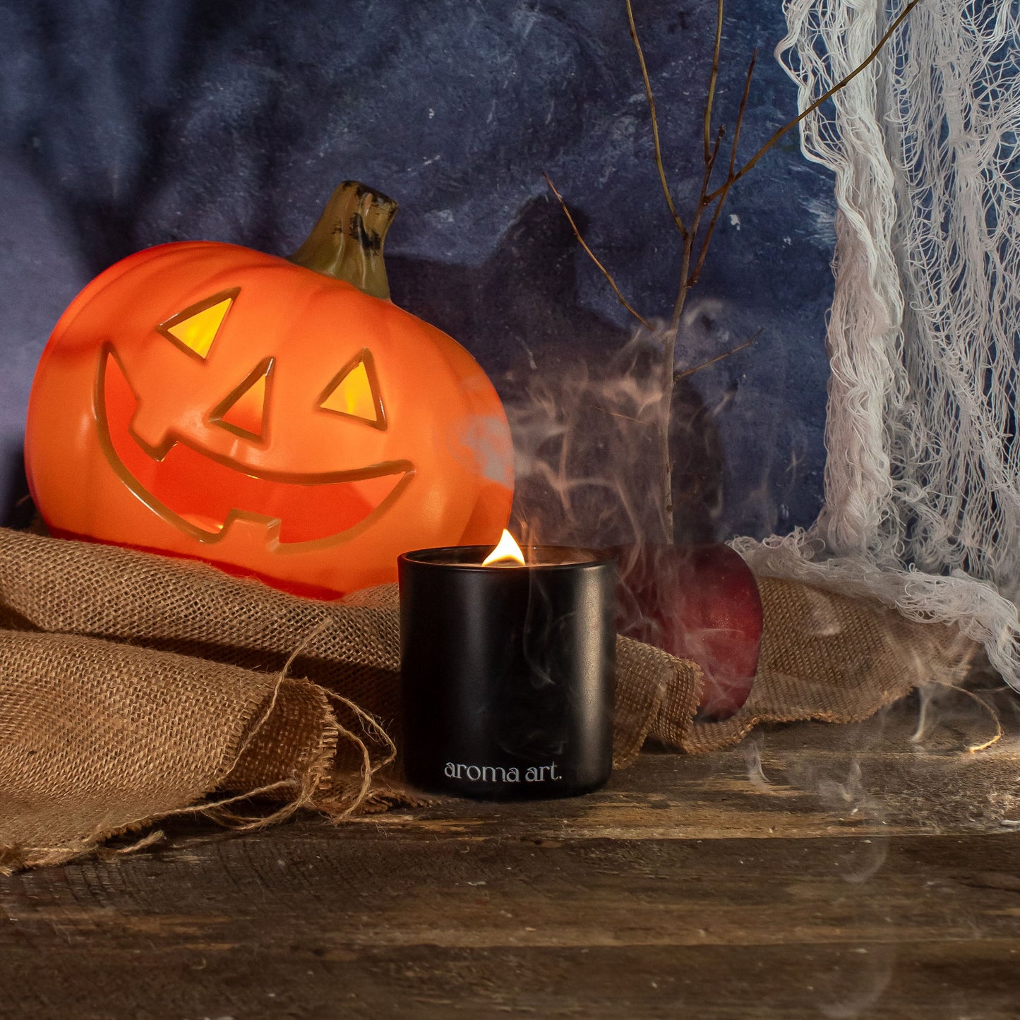 Hocus Pocus Wood Wick Candle | Poison Apple ~ Bad Pumpkin ~ Rot Wood | Spooky Limited Edition