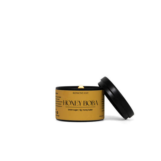 Honey Boba Travel Sized Candle Tin