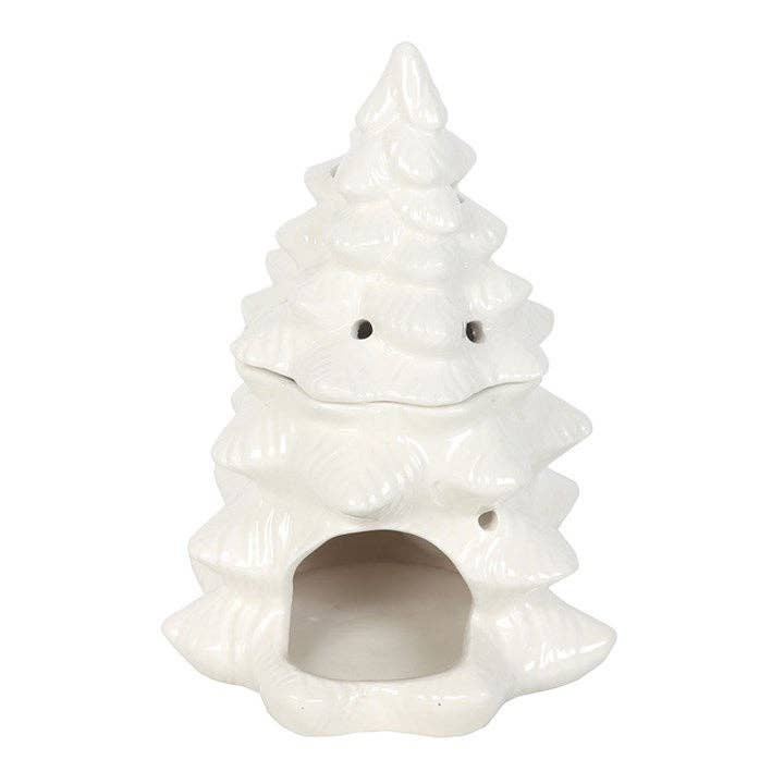 Something Different Wholesale - White Winter Fir Tree Oil Burner and Wax Warmer