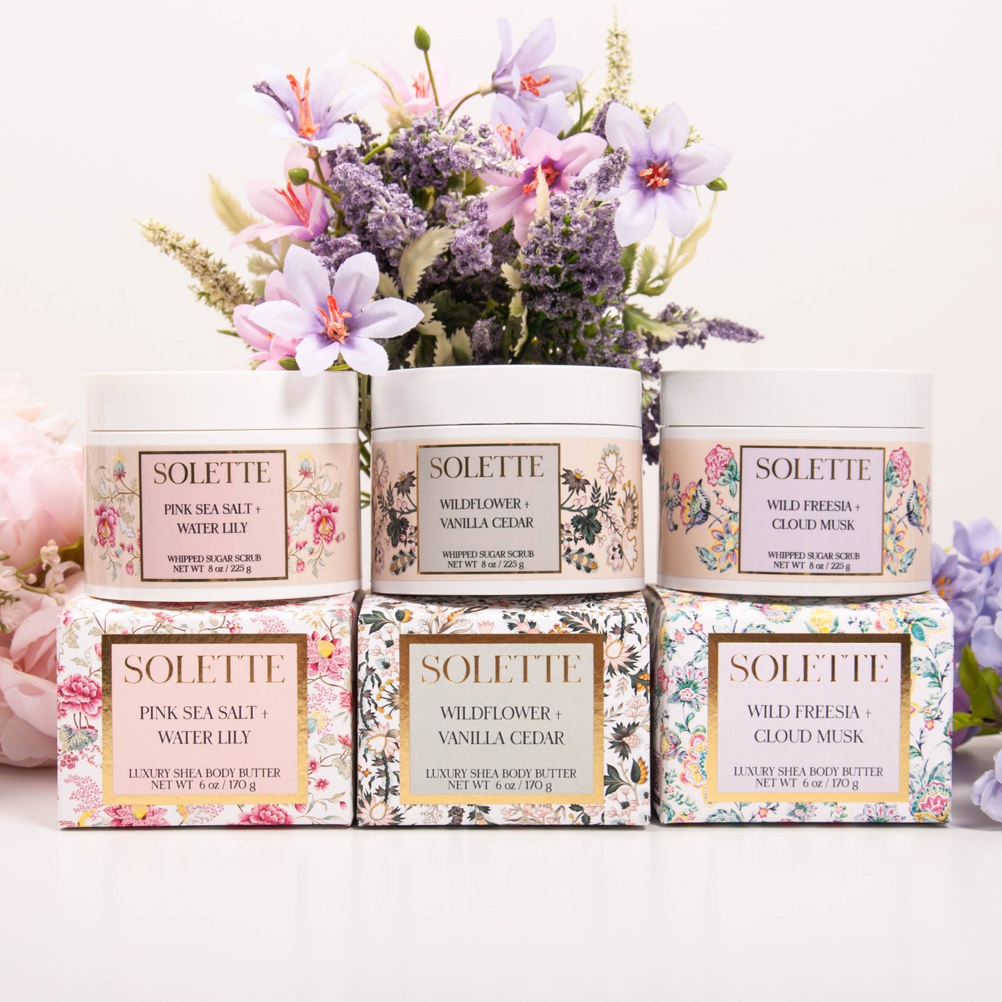 Solette - Wildflower + Vanilla Cedar Body Butter