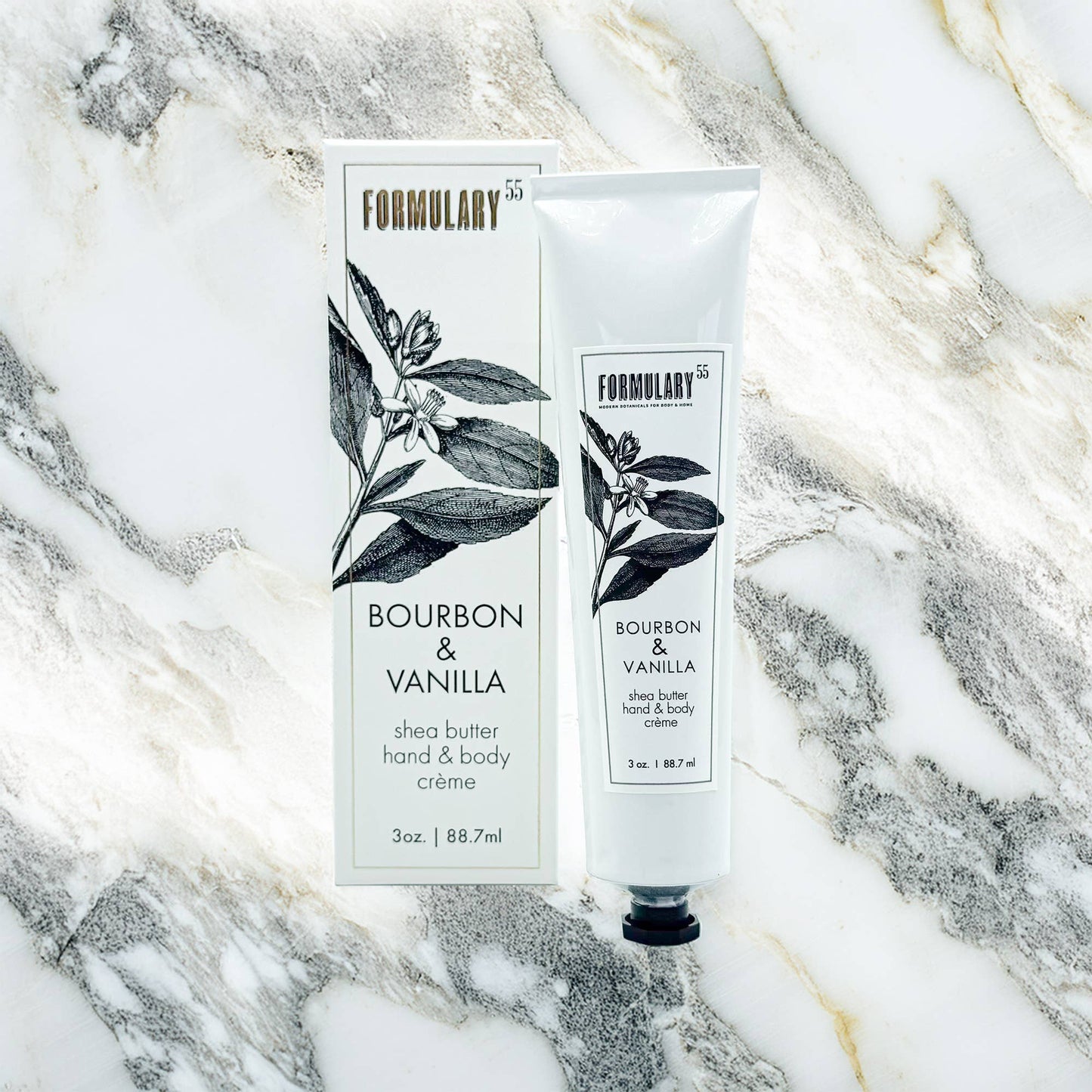 Formulary 55 - Bourbon & Vanilla - Shea Butter Hand and Body Creme Tube