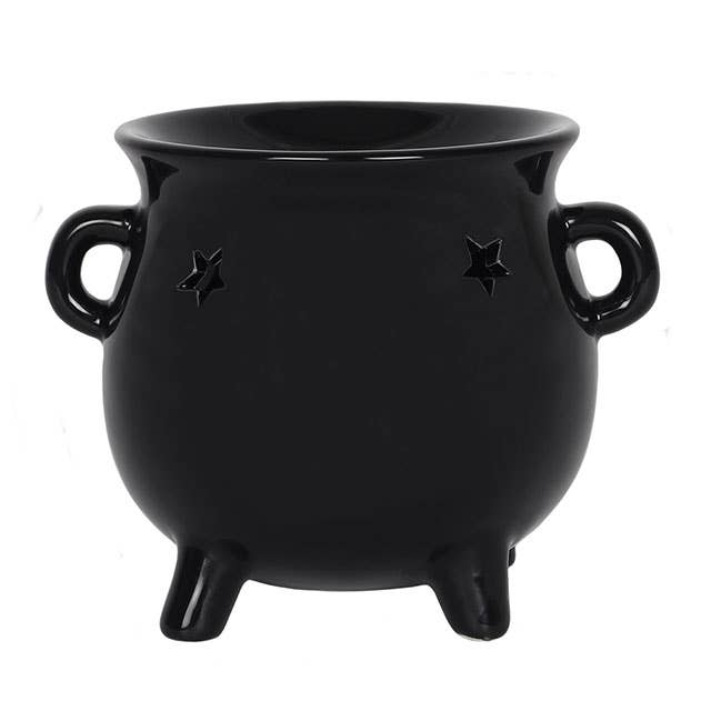 Something Different Wholesale - Gothic Black Cauldron Halloween Oil Burner and Wax Warmer