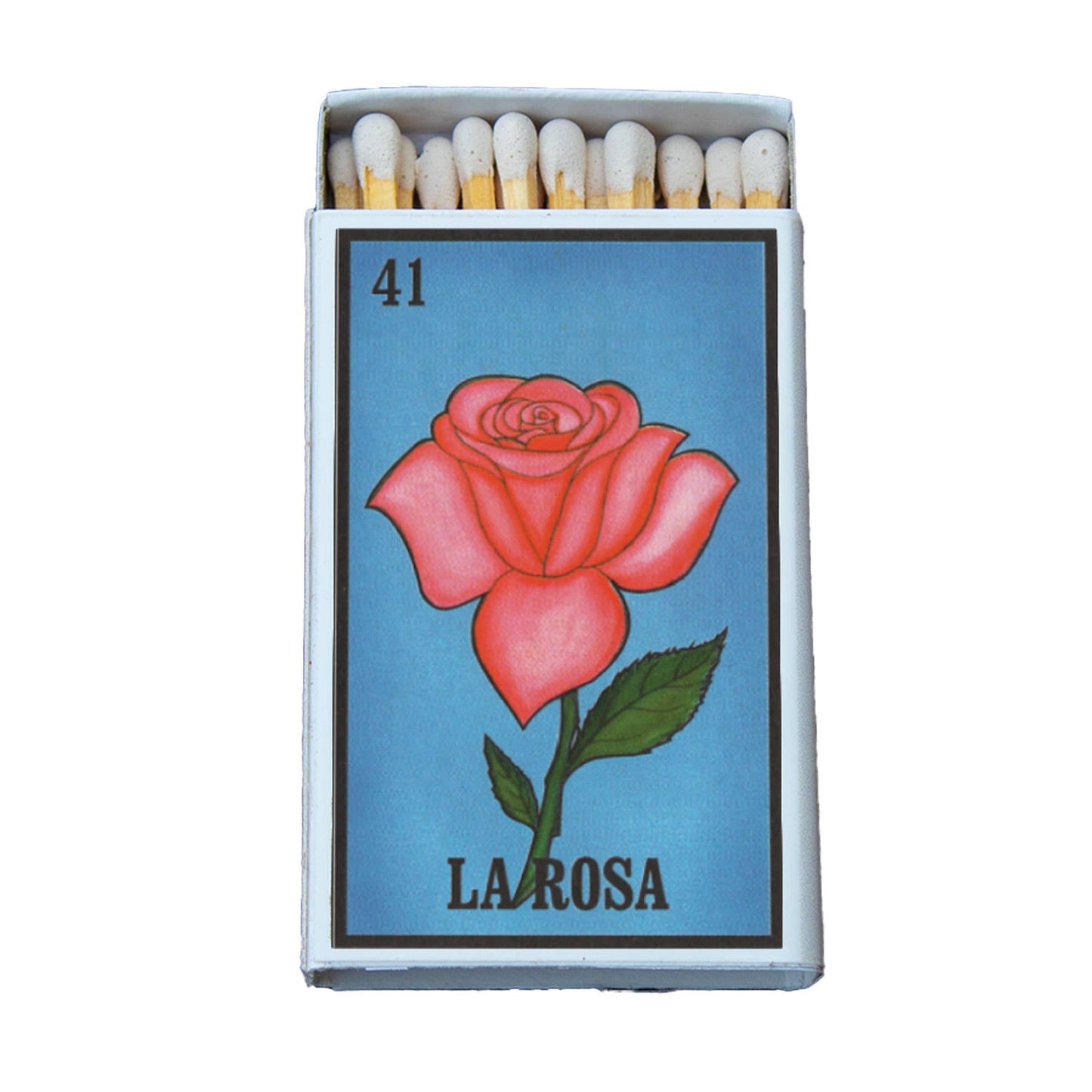 Most Amazing - Loteria Rosa Matchbox • Candle Acc • Decorative Matches