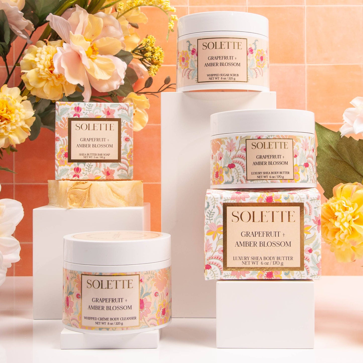 Solette - Grapefruit + Amber Blossom Body Butter
