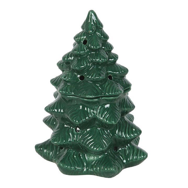 Something Different Wholesale - Green Winter Fir Tree Oil Burner and Wax Warmer