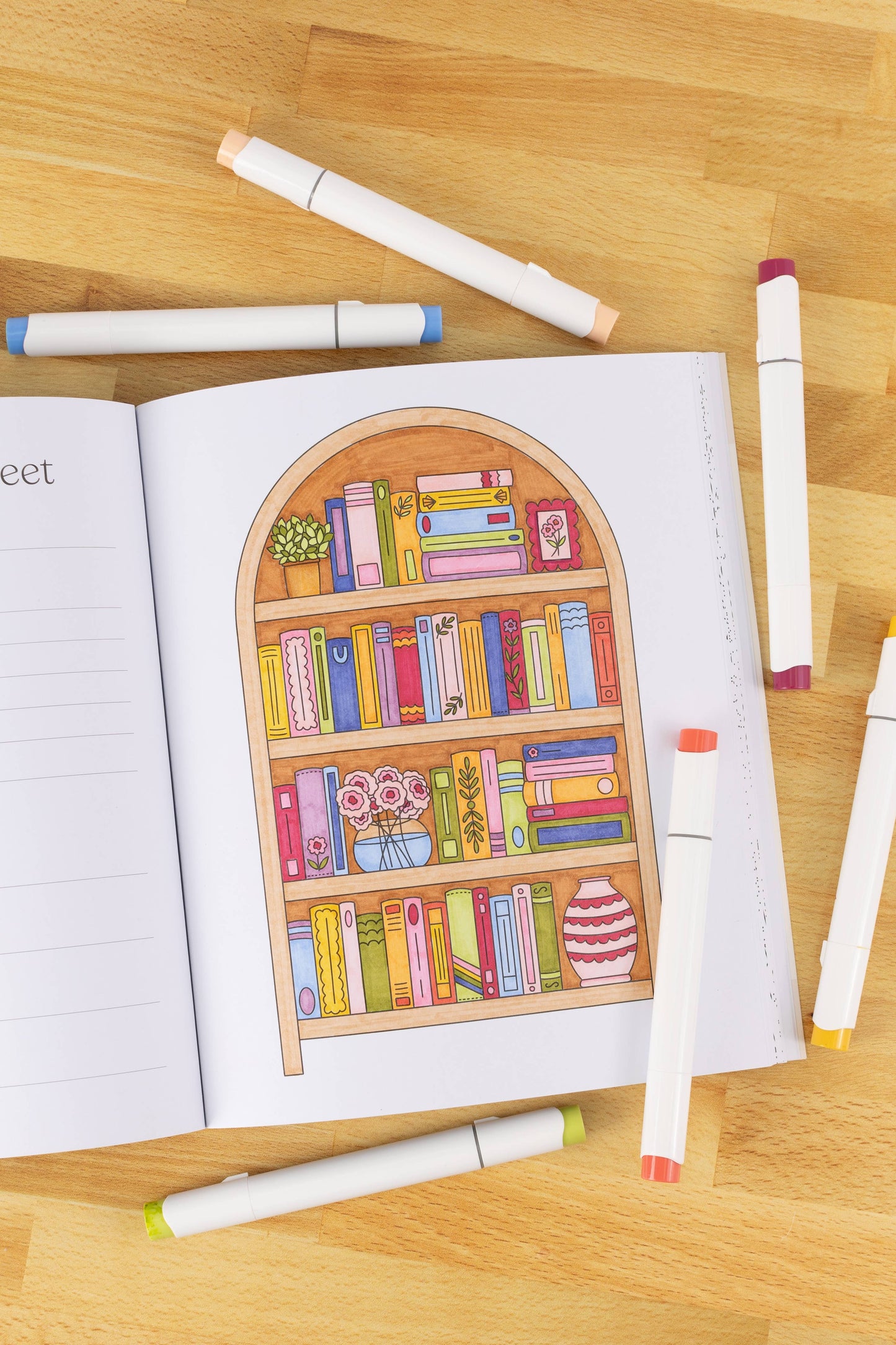 Elyse Breanne Design - All Booked Up Coloring Book