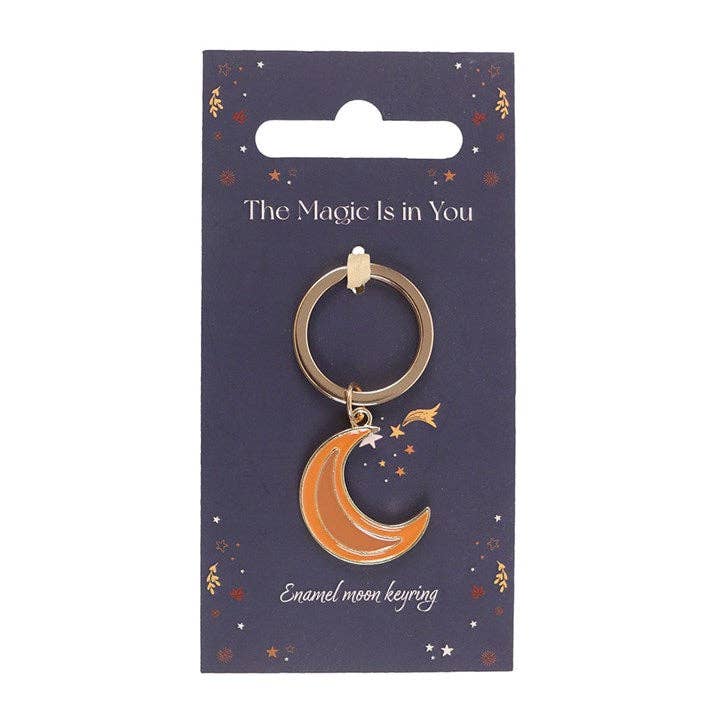 Something Different Wholesale - Autumn Magic Moon Keyring