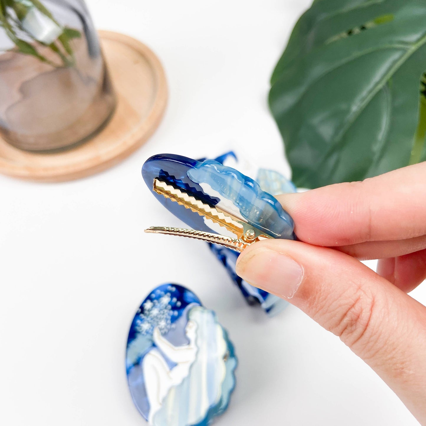 TheDivaSoap - Elegant Mermaid Hair Clip: Big claw clip