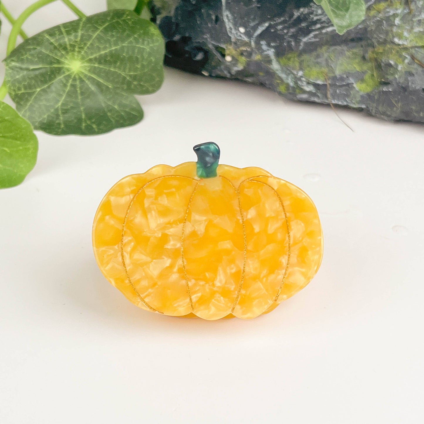 TheDivaSoap - Pumpkin Hair Clip, Vegetable Claw Clip