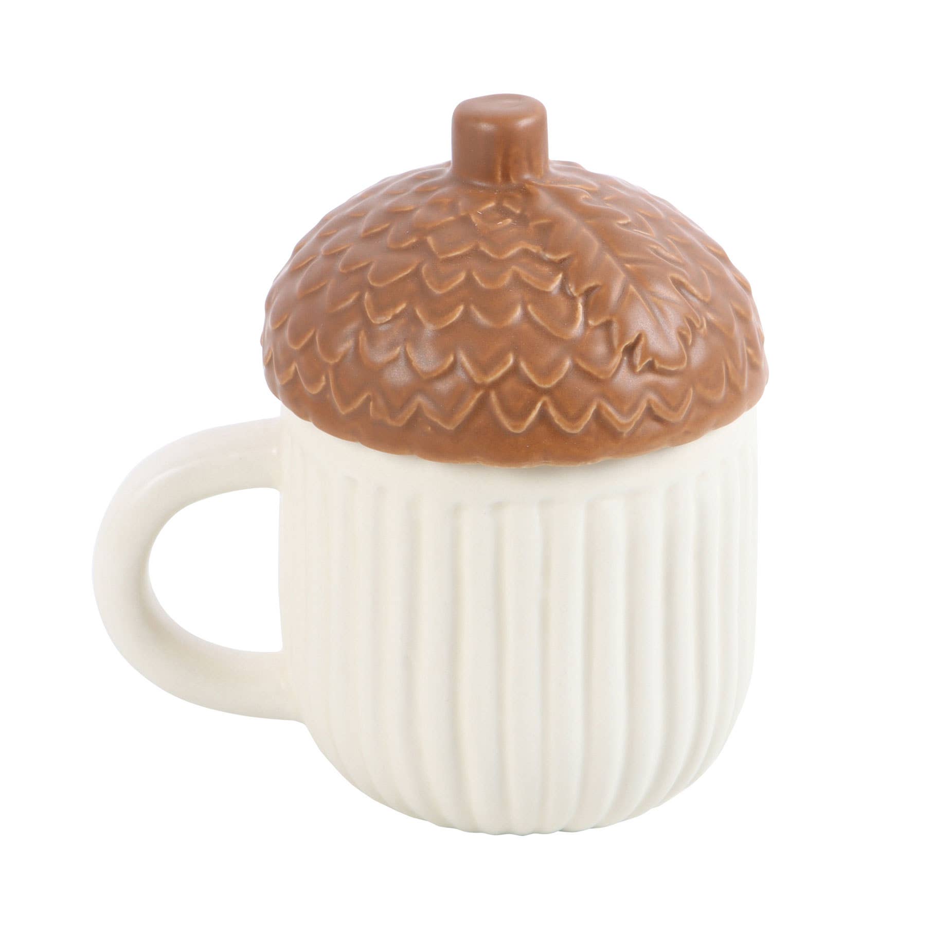 Fall and Autumn Acorn Shaped Mug - Thumbnail 4