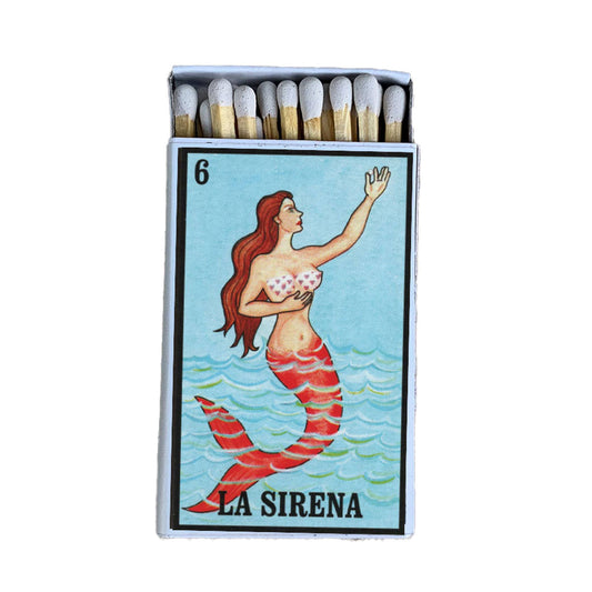 Most Amazing - Loteria Sierena Matchbox - Candle Acc • Decorative Matches
