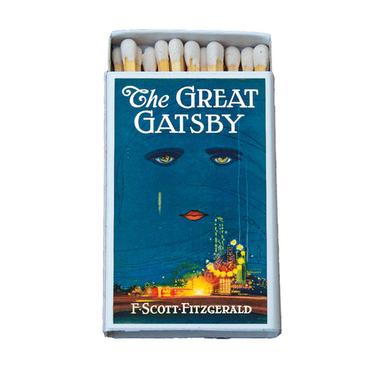 Most Amazing - Fitzgerald Great Gatsby Matchbox • Matches • Candle Acc