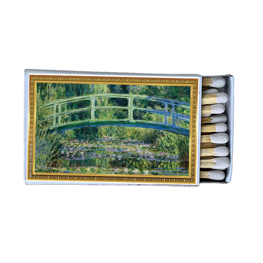Most Amazing - Matches • Art •Water Lilly Pond Monet•Home Decor for Candles