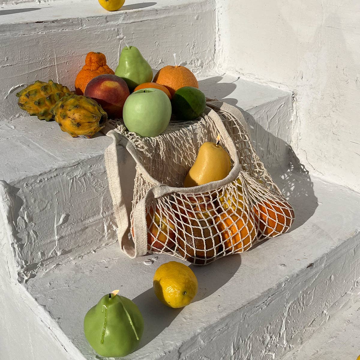 Scandles - Mango Candle: Yellow / Mango / Single Mango