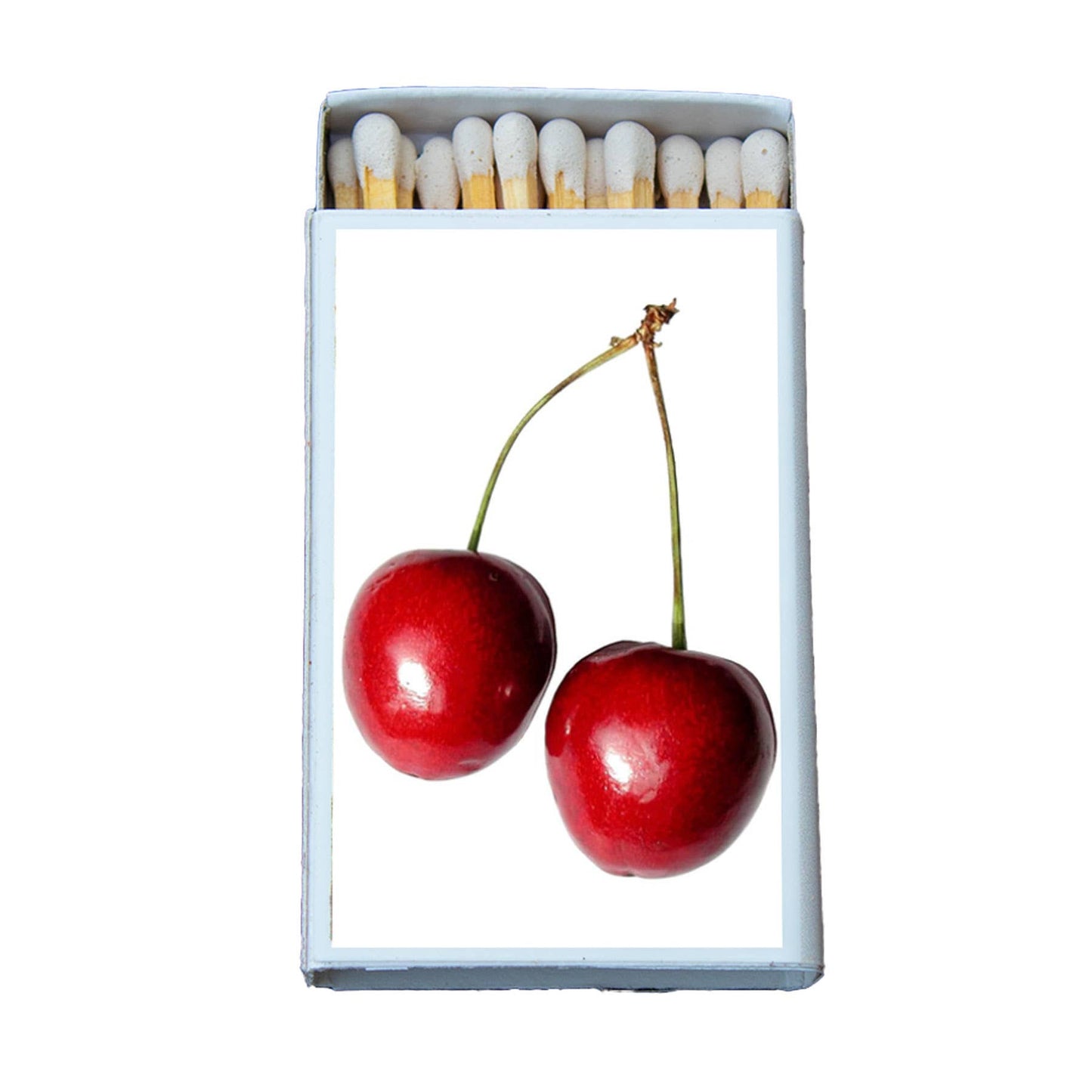Most Amazing - Food Cherries Matchbox • Candle Acc • Cherry Matches