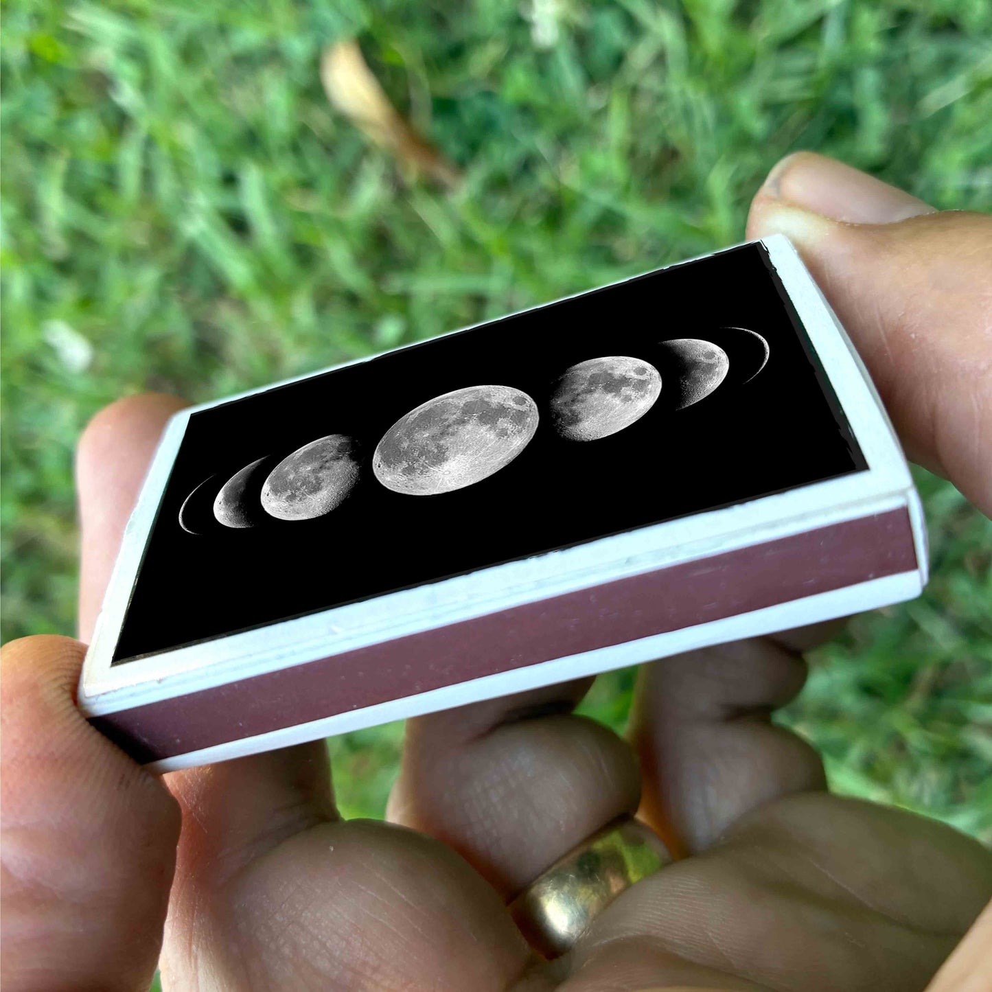 Most Amazing - Matches • Moon Phases Matchbox • Candle Accessory