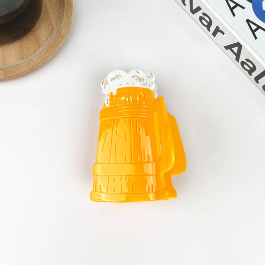 TheDivaSoap - Beer Hair Clip,Cup Claw Clip