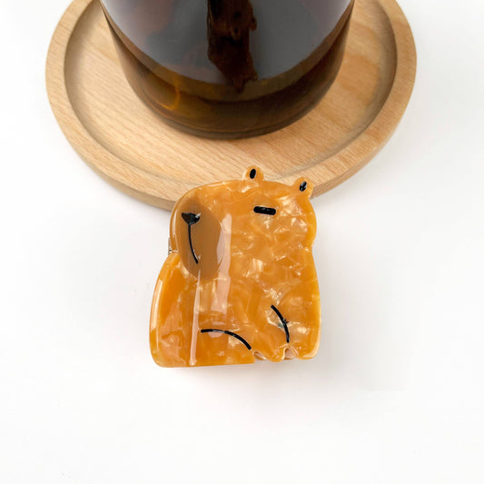 TheDivaSoap - Cute Capybara Hair Clip,Animal Claw Clip