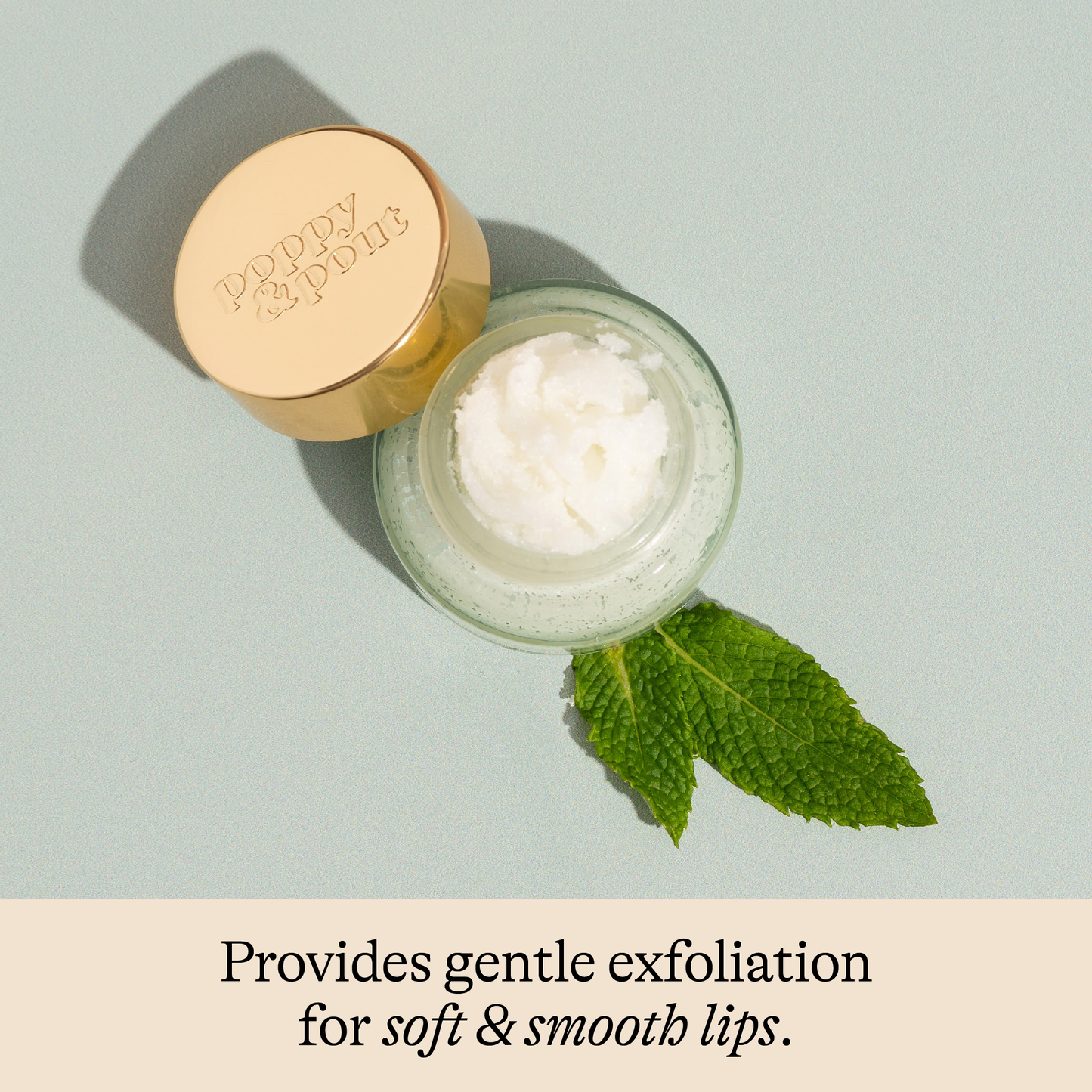Poppy & Pout - Lip Scrub, Sweet Mint