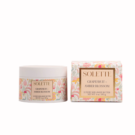 Solette - Grapefruit + Amber Blossom Body Butter