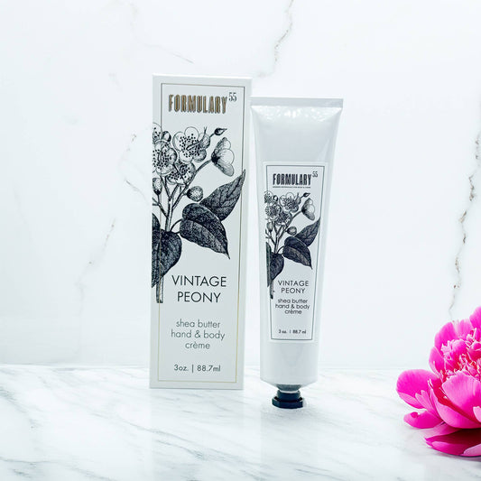 Formulary 55 - Vintage Peony - Shea Butter Hand and Body Creme Tube