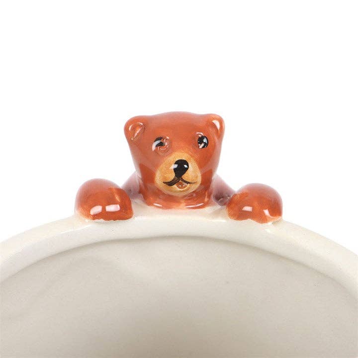 Sleepy Bear Rounded Mug - Thumbnail 4