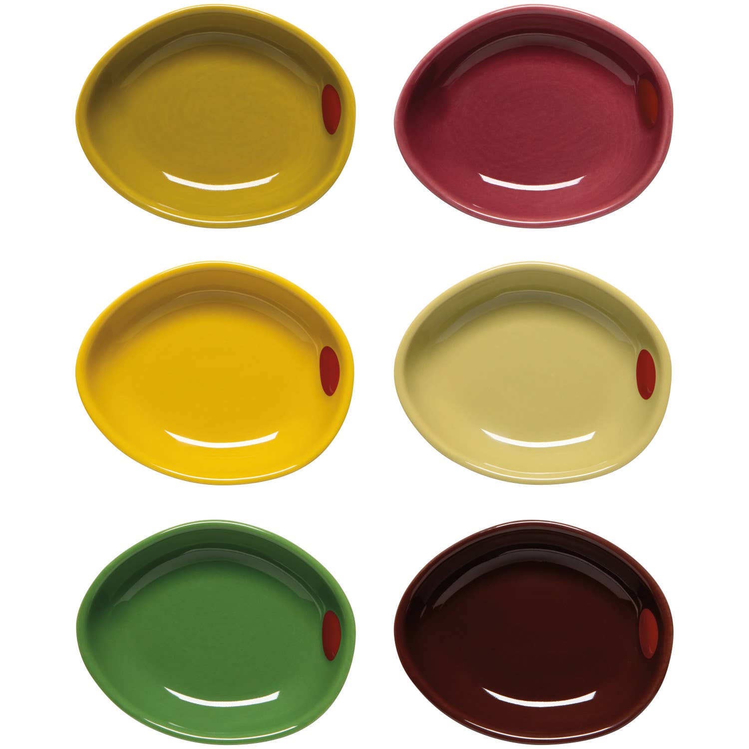 Olives Pinch Bowls Set of 6