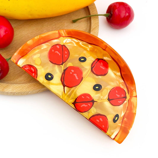TheDivaSoap - Ham Pizza Hair Claw Clip