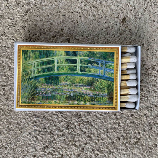 Most Amazing - Matches • Art •Water Lilly Pond Monet•Home Decor for Candles