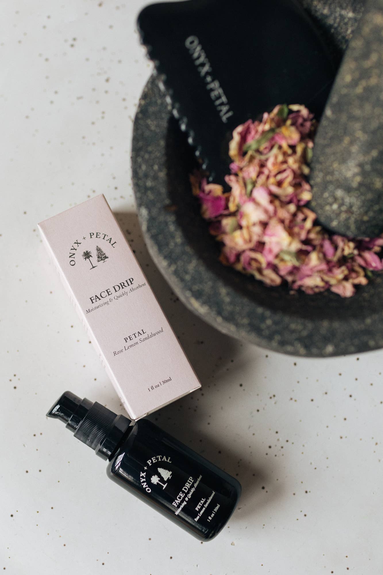 ONYX + PETAL - Petal Face Drip