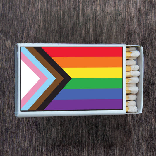 Most Amazing - Flag LGBTQ+ Matchbox • Decorative Matches • Candle Acc