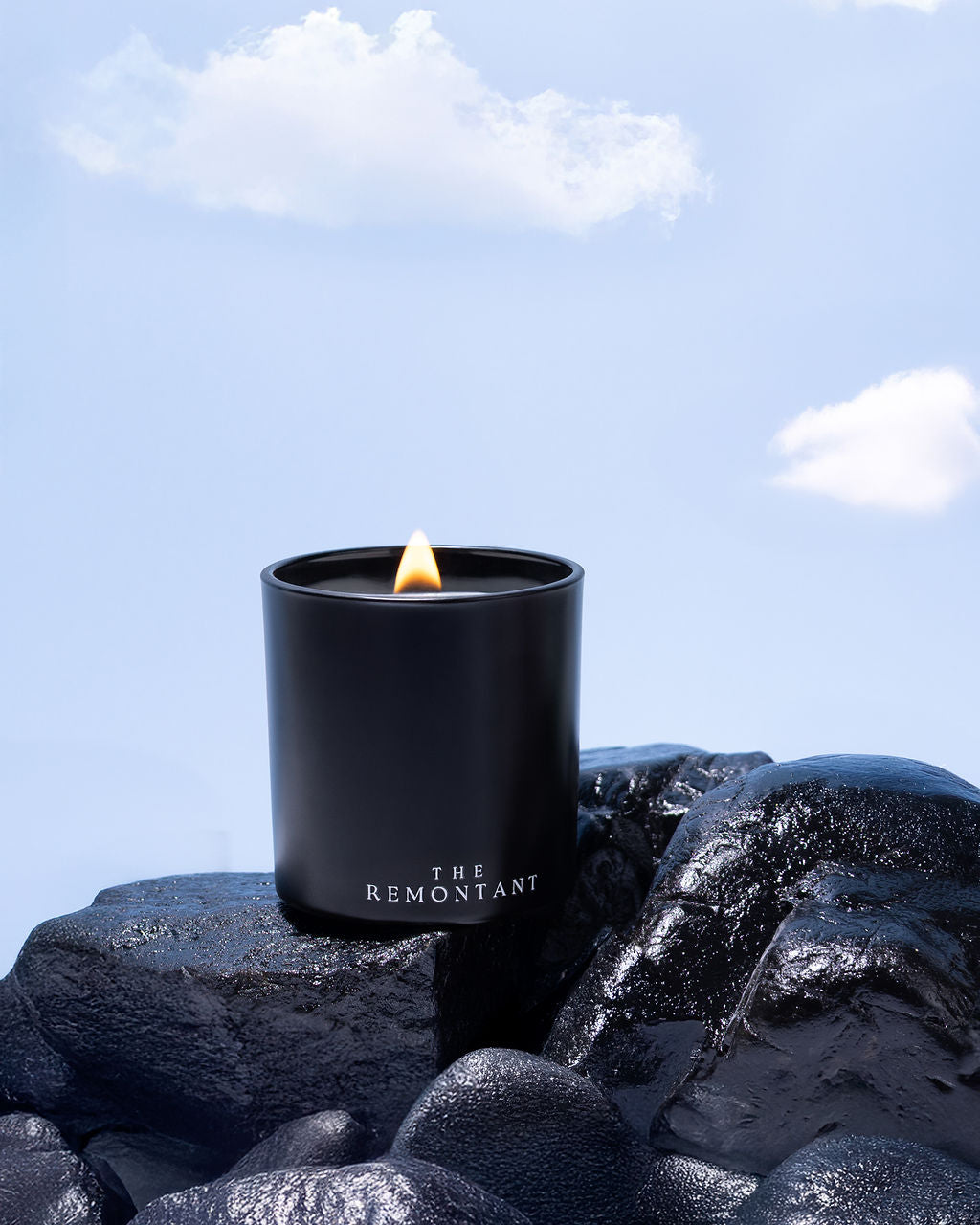 Mount Rainier Candle | Cucumber ~ Sea Salt ~ Palo Santo | Wood Wick Candle